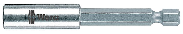 Bithalter WERA mit Edelstahlhülse und 6-Kant-Aufnahme Länge 75mm