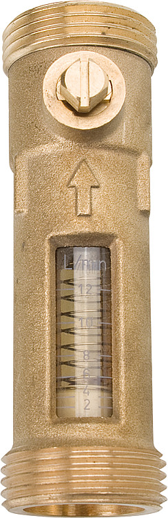 Durchflussmengenmesser Easyflow, beidseitig AG DN32(11/4"), Durchflussmenge 20-70 l/min