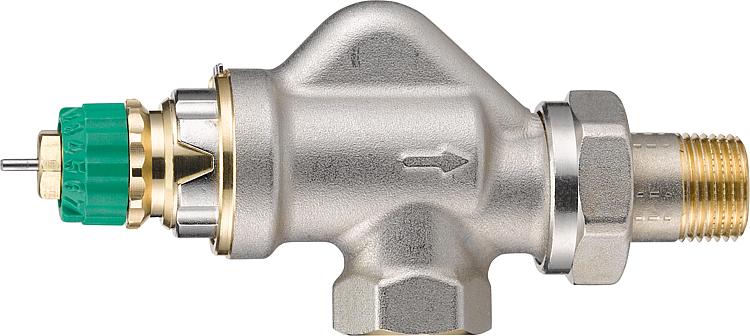 Thermostat-Ventilunterteil Danfoss Dynamic Valve RA-DV, DN10(3/8),UK Axial