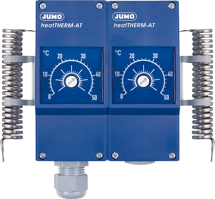 Doppelthermostat JUMO heatTHERM Typ 603070/0202 TW 0...50 C