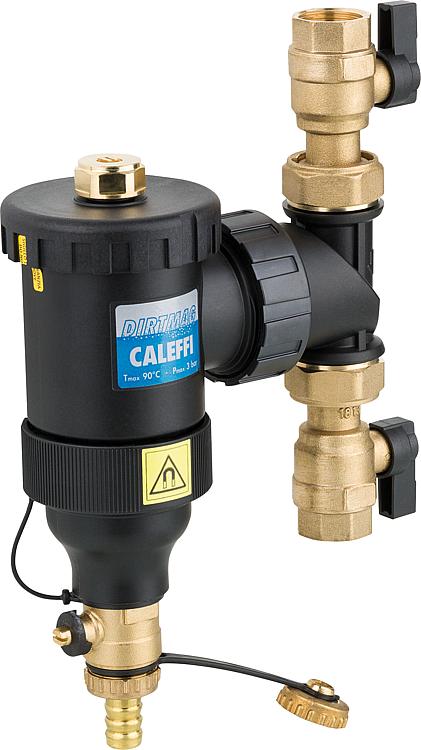 Caleffi Magnetit- und Schlammabscheider DIRTMAG  DN25 1" Kugelhahn 545346