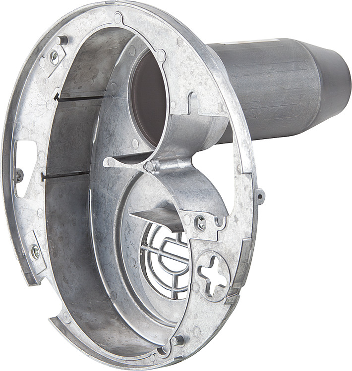 Giersch Gehäuse mit Brennerrohr Brennergehäuse  Flammrohr 31-90-11604 R1 -V -L ab 2.Quartal 89