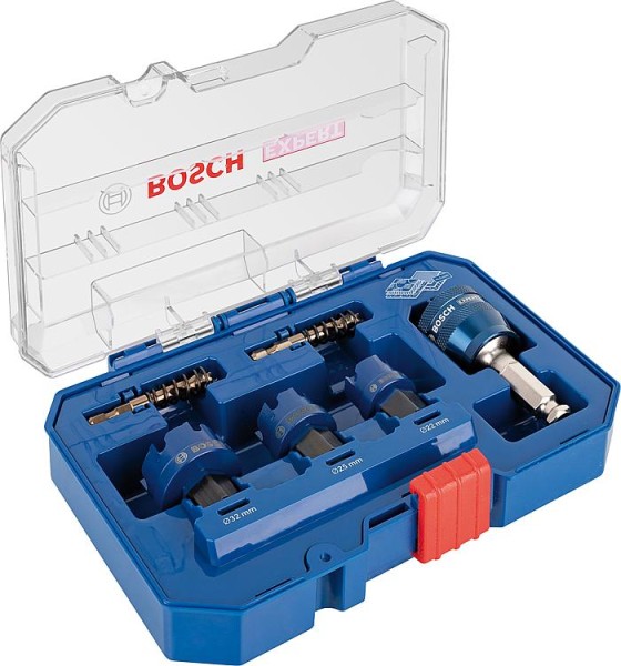 Lochsägen-Set BOSCH Expert Carbide 6-teilig, Ø 20/25/32mm