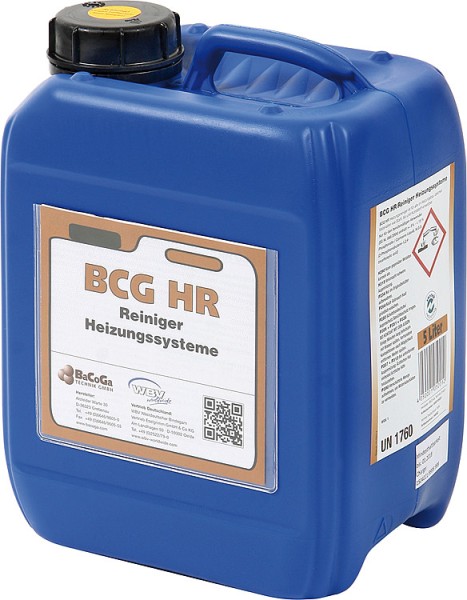 BCG Heizungsreiniger BCG-HR Kanister = 5 Liter
