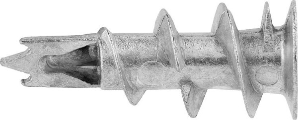 TOX Gipskartondübel Spiral Plus 37-4 mit Schraube 4,5x50mm, VPE: 50