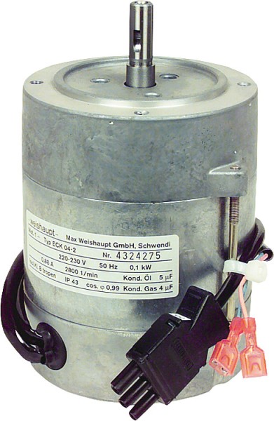 Weishaupt Brennermotor 50 Hz ECK 04-2 # 24120007140 Motor für WL 2 3 WL 20 WG 20 1 A