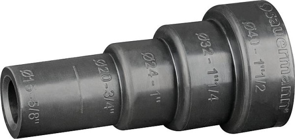 Adapter mehrstufig 15mm - 20,24,32,40mm VPE = 3 Stück