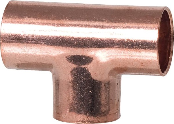 Kupferlötfittings 5130 T-Stück 28 mm Kupfer Fitting