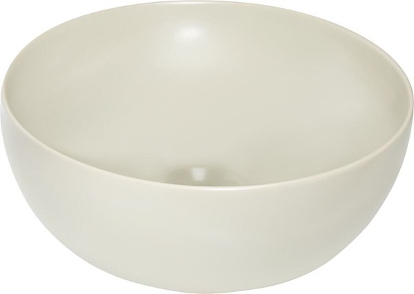 Aufsatz-Waschtisch Elanda 400x400mm Keramik ohne Hahnloch Perle
