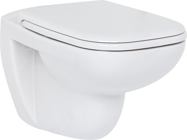 Wand-WC Duravit D-Code 545 mm Tiefspüler, weiss