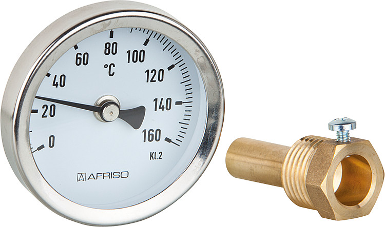 Afriso Öldruckmanometer 1/4 63mm 0-25bar Glyzerindämpfung