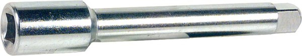 Werkzeugverlängerung verzinkt, f. 4kt. 5,5 mm, Lg. 115 mm EINZELN