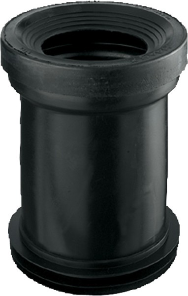 WC-Anschlussstutzen passend für WC-Muffen d120-125mm d = 110/110mm, gerade