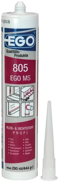 Dichtmasse EGO MS805 für Kartuschenpresse 290ml