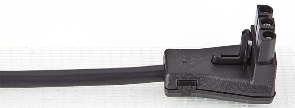 Honeywell Fühlerkabel 600mm für IRD 1010 1020 3-polig abgewinkelt Kabel für Flammenfühler