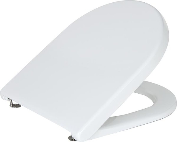 WC Sitz Duravit Starck 3 Standard,weiß,mit Edelstahl- Scharnier,BxHxT:380x30x383mm