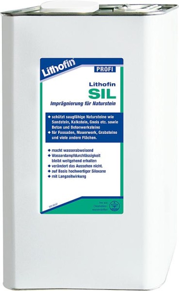 LITHOFIN SIL Siloxan-Imprägnierung, 5 l Kanister
