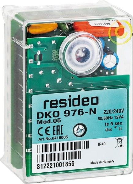 Resideo Satronic Steuergerät DKO 976-N Mod. 05 Honeywell Relais