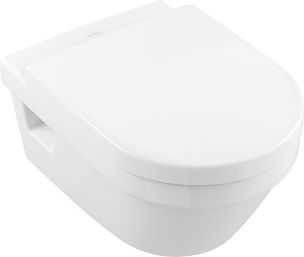 Combi-Pack Villeroy & Boch Architectura Wand-Tiefspül-WC Direct Flush + WC-Sitz Softclose.