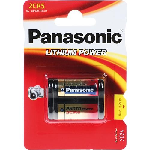 Fotobatterie Lithium 2CR-5MEP, 6 V 34 x17 x 45mm 1 Stück