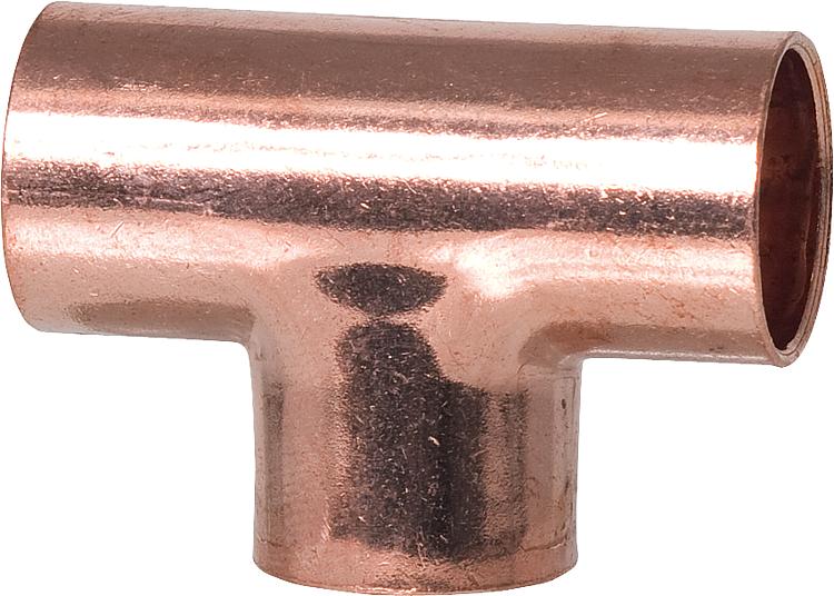 2x Kupferfitting T-Stück 42 mm 5130 Kupfer Fitting Lötfitting copper fitting CU 