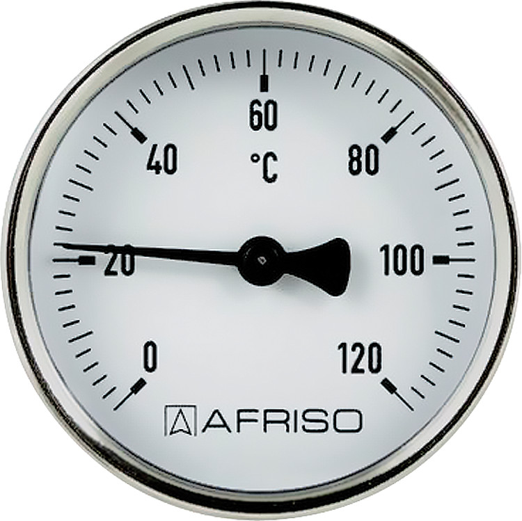 Magnet Anlegethermometer 80 mm, 0 - 120° C, Anlegethermometer mit  Haftmagneten, Thermometer / Manometer, Heizungsersatzteile und Zubehör, Ersatzteile Heizung, Heizung