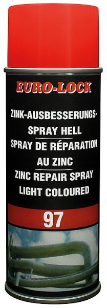 Zink Ausbesserungs-Spray hell EURO LOCK LOS 97 400ml Sprühdose