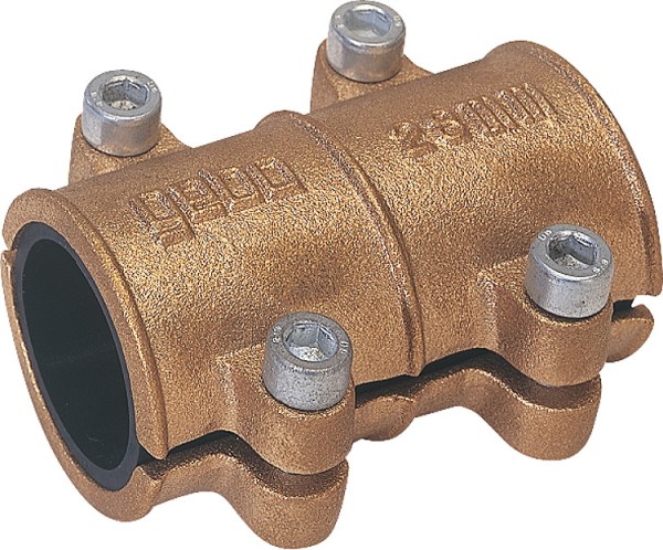 Gebo Dichtschelle aus Messing 10 mm für Wasser PN 10 bis 90° C 04.620.60.10 Schelle