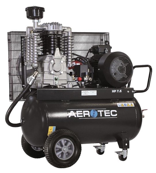 Kolbenkompressor AEROTEC 890-90 PRO 400Volt mit 10 bar und 90 Liter Kessel