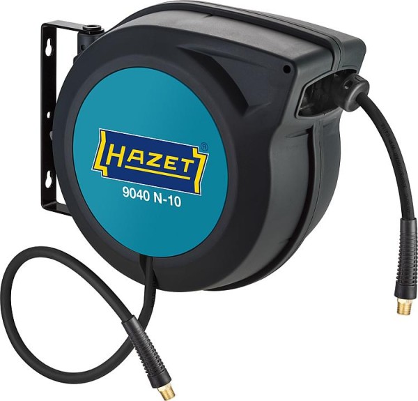 Schlauchaufroller HAZET mit Auto-Stop L: 15m mit 3/8" Anschluss