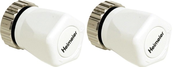 2 x Heimeier Handregulierkappe Handrad Kappe f. Thermostat Ventile 2001-00.325