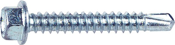 BohrschraubeDIN 7504 K d=5.5mm , l=38.0mm Sechskantkopf verzinktVPE 100