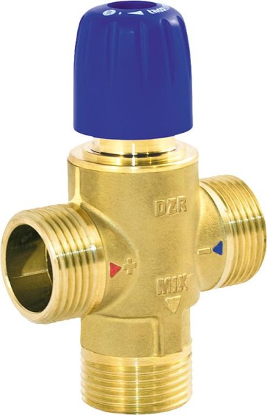 Mischventil Novamix Standard Thermo. DN 20, 1", 20-40°C 39l/min, Kvs: 1,9