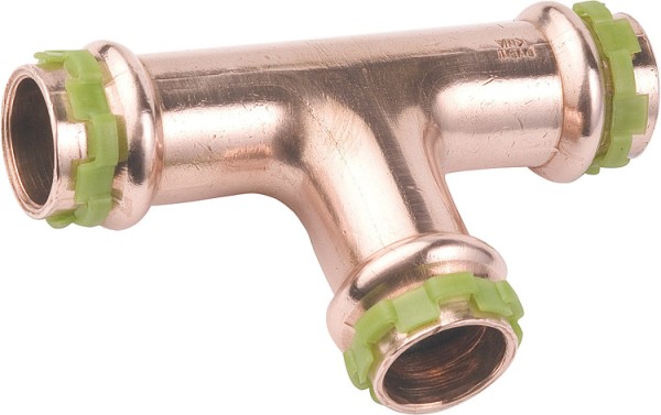 Kupfer-Pressfitting T-Stück 14x14x14mm VC5130