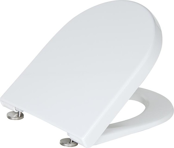 WC-Sitz Duravit Starck 3 Softclose,weiß, mit Edelstahl- Scharnier,BxHxT:370x42x431mm