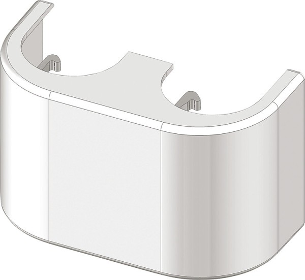 Simplex Design Verkleidung chrom für Zweirohr Hahnblock DG F10095