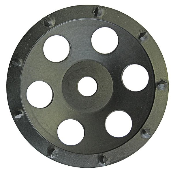 PKD-Schleifteller d=175mm, mit runden Segmenten zu Betonschleifer EBS 180F