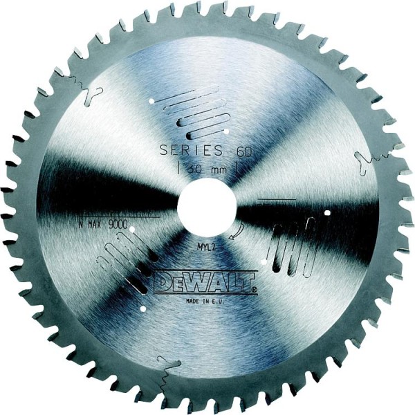 Kreissägeblatt Extreme d=190x30mm mit 24 Wechselzähnen, passend für DeWalt DWE57