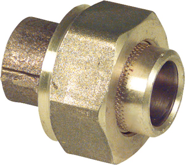 Rotgußlötfitting 4340 Verschraubung konisch dichtend 18 mm