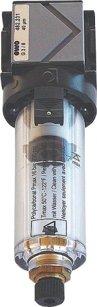 Druckluft-Filter Typ 482 variobloc 3/8