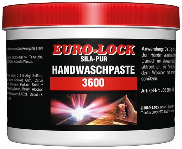 Sila Pur Handwaschpaste EURO-LOCK LOS 3600, 400ml Dose