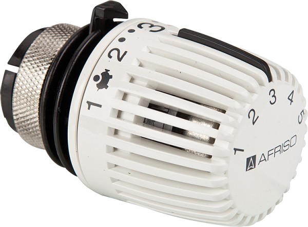Afriso Thermostatkopf Typ 323 mit Nullstellung ersetzt 320 Gampper Klemmanschluss