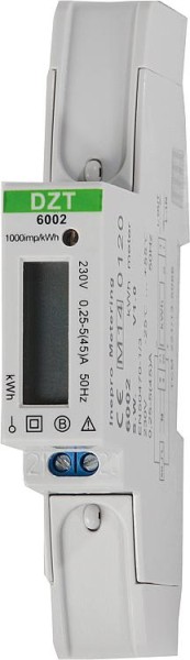 Wechselstromzähler DZT6002 MID 230V, 5(45)A, 50Hz S0 LCD