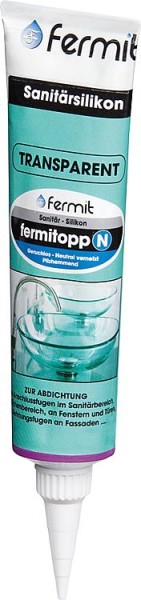 Sanitärsilikon FERMIT TOP N Neutral vernetzt (transparent) 100ml Tube