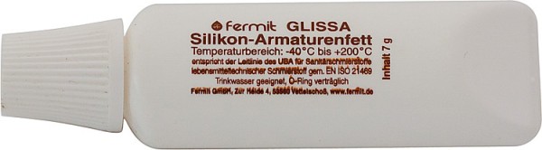 Glissa Silikon Armaturenfett 7 Gramm Tube Fermit