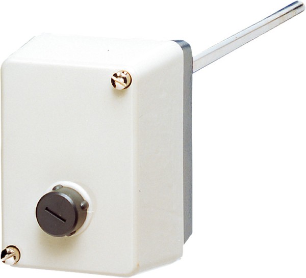 Aufbau-Thermostat ATHs-70 230 V., Regelbereich 60-130 Tauchrohr8 x 150 mm