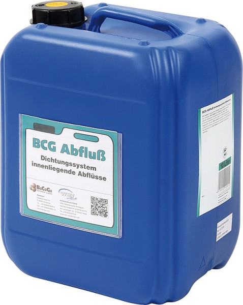 BCG Selbstdichtmittel Abfluß Kanister = 5 Liter Dichtmittel Abfluss