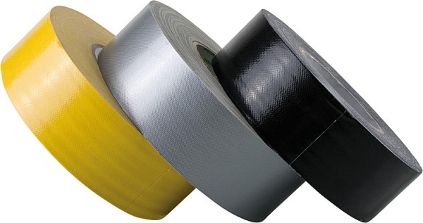 Gewebeklebeband schwarz (300my) 50mm x 50m