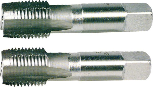 Handgewindebohrer-Satz G 1/2" 2-teilig