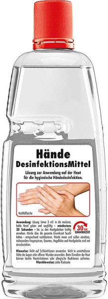 Händedesinfektionsmittel SONAX, 1l Flasche